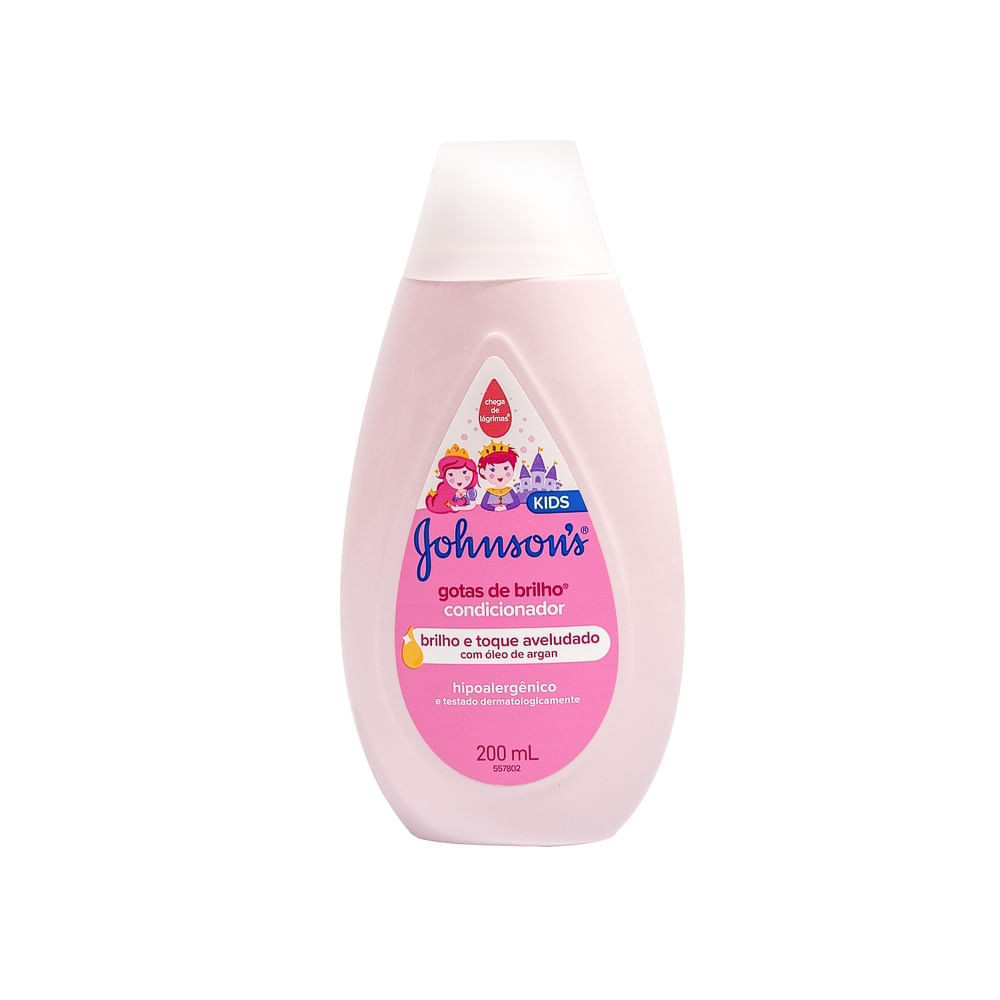Condicionador Johnson's Gotas de Brilho 200ml - Mom & Baby