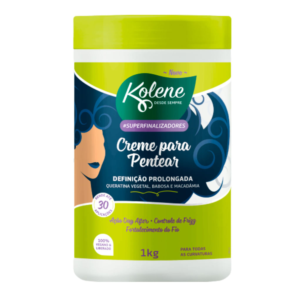 Creme Para Pentear Superfinalizador Kolene 1Kg - Beauty