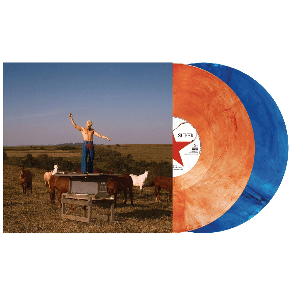 Vinil Jão - Super (2LP - Vermelho / Azul) - Hobbies & Collections