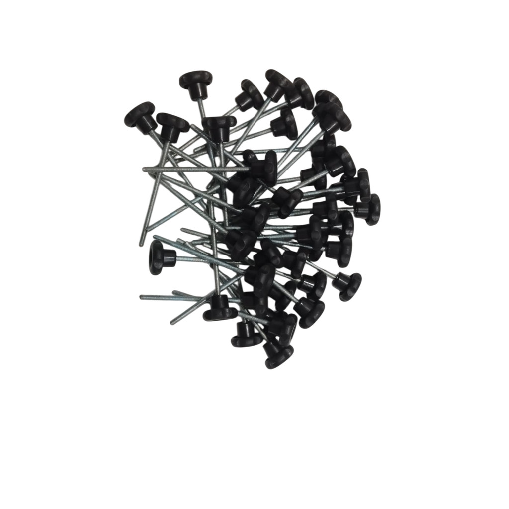 Parafuso com Manípulo 5mm X 110mm para Bumbo de Bateria 50un