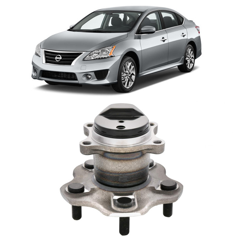 Cubo de Roda Traseira NISSAN Sentra 2014 até 2018, com ABS.