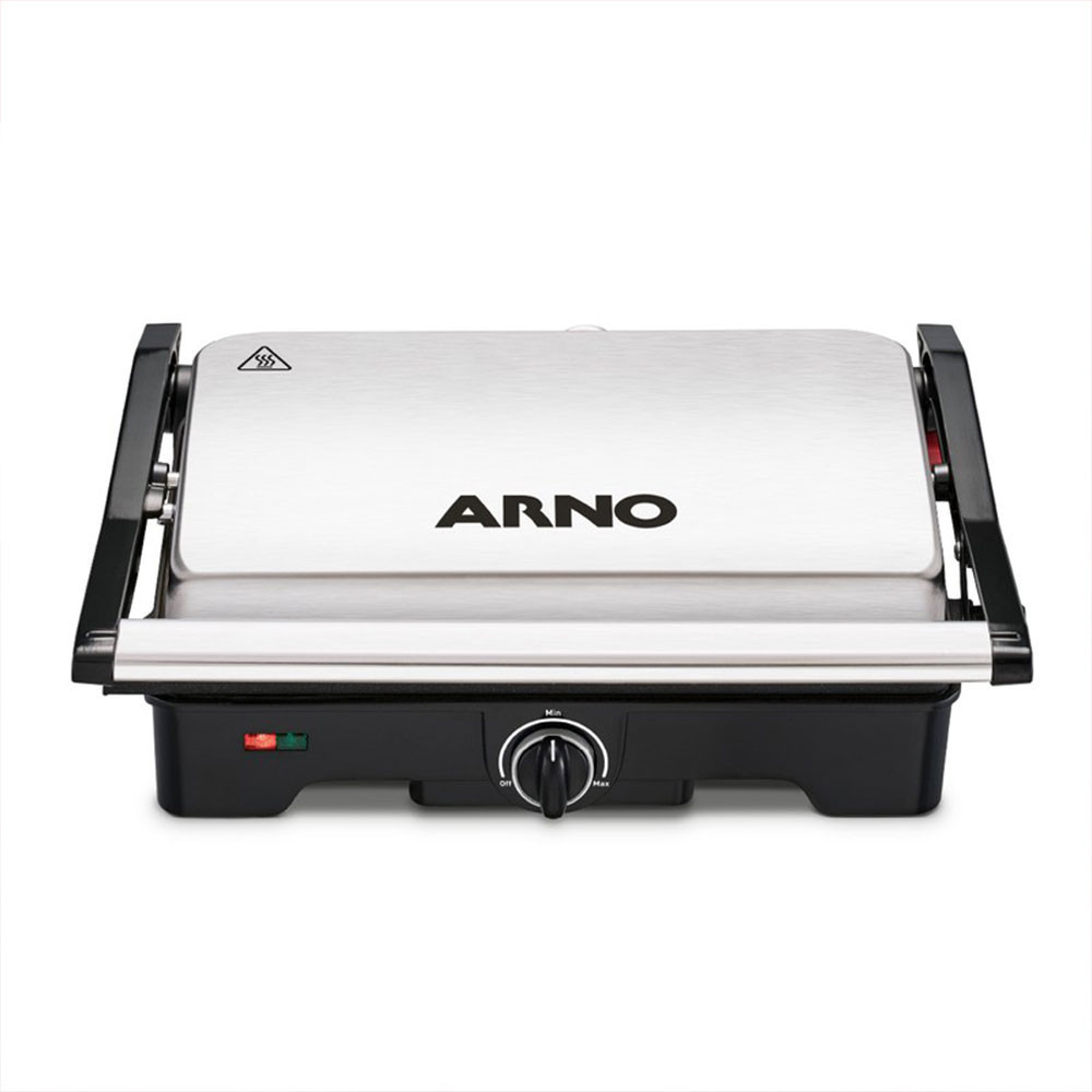 Grill Arno Dual Gnox INOX 220V em Oferta na Shopee