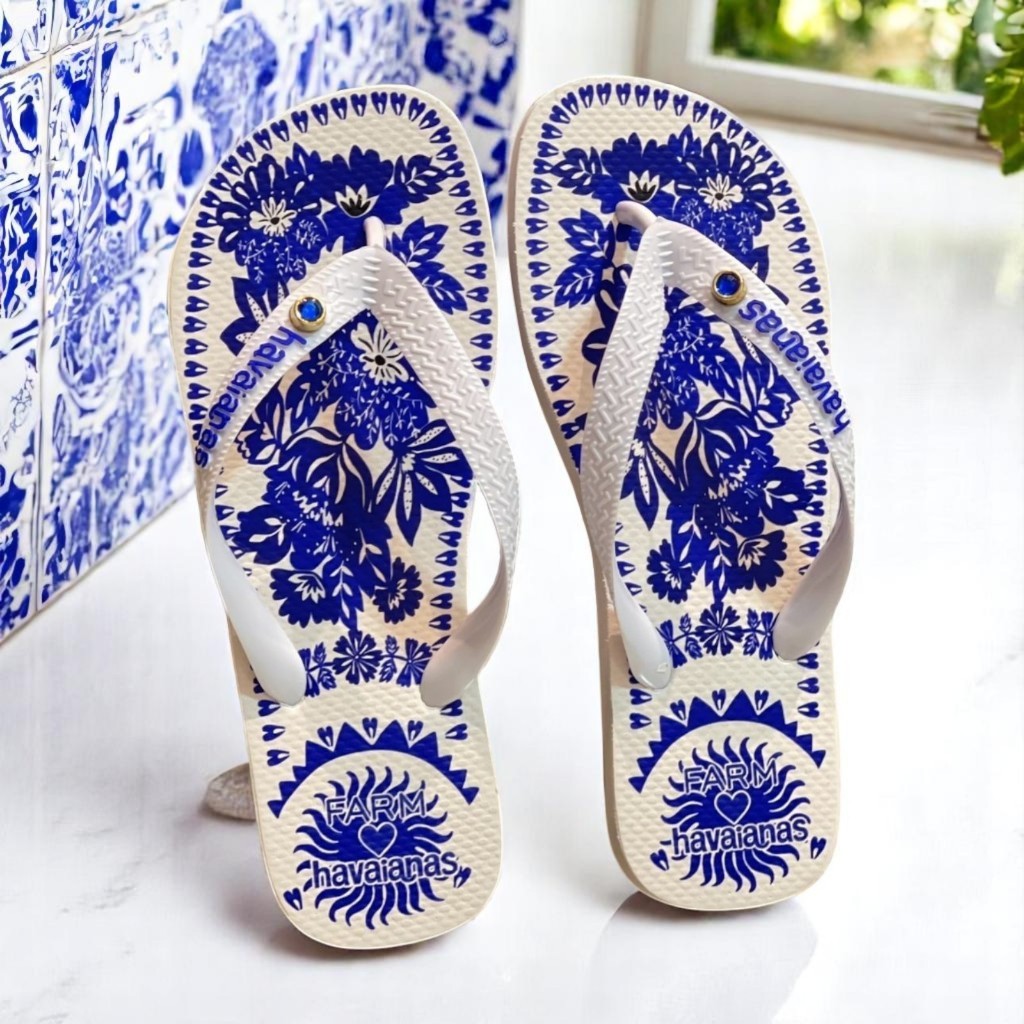 Chinelo De Dedo Com Correia E Estampas Diferenciadas Leve E Confortável em Oferta na Shopee