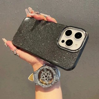 Luxo Glitter Capa Capinha Silicone Anti-impacto Para IPhone 14 15 16 17 13 11 12 XR Ar Normal Pro Max Caso De Telefone em Oferta na Shopee