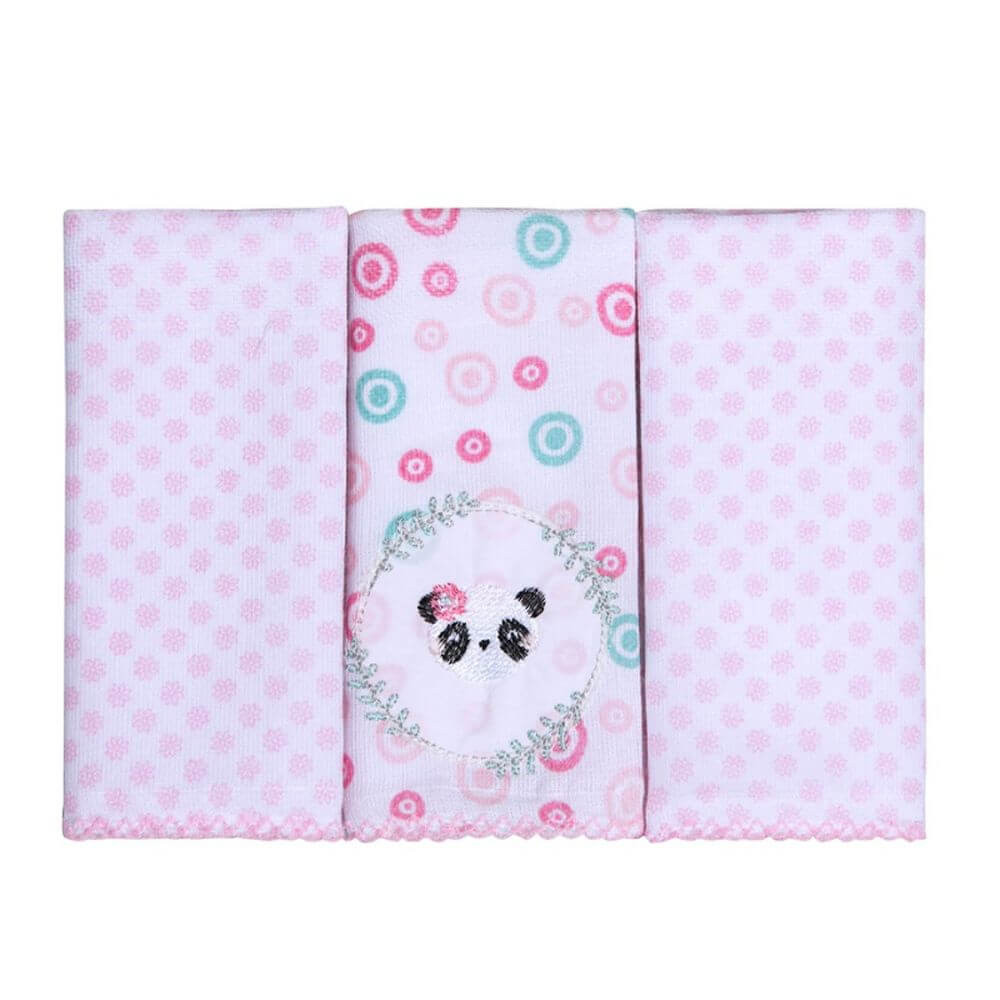 Kit Pano De Boca Estampado Papi Bordados Amigas - 03 Peças em Oferta na Shopee