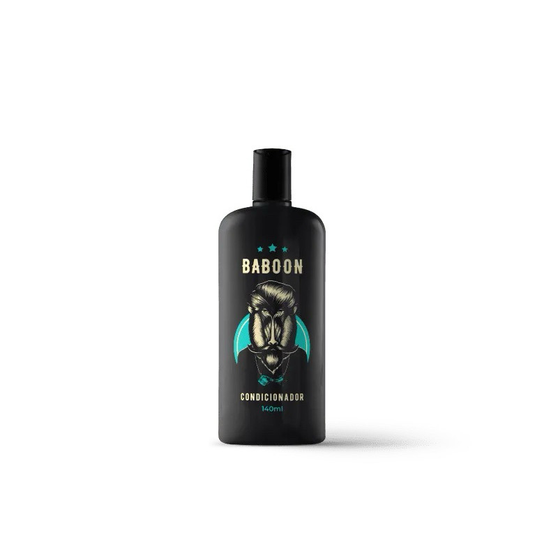 Condicionador Diário Masculino Cabelo E Barba 140ml Baboon em Oferta na Shopee