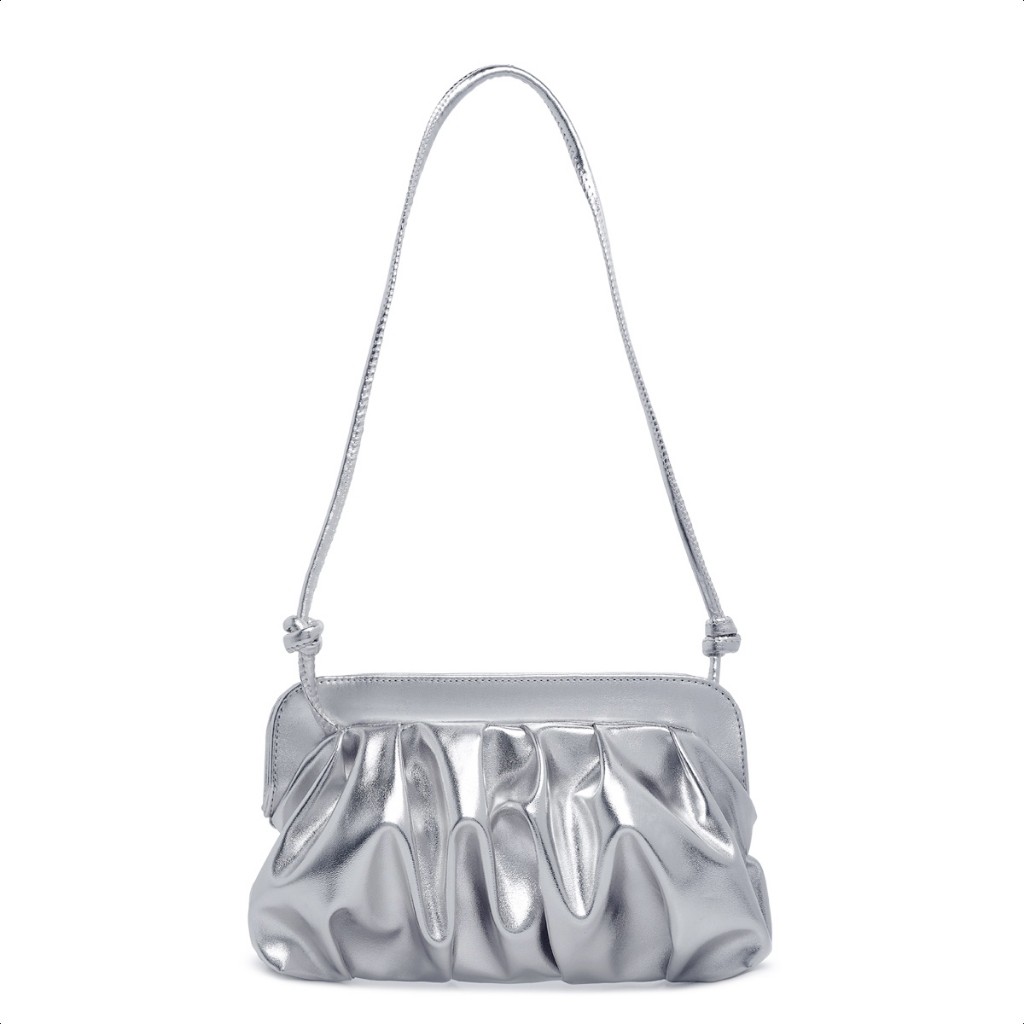 Bolsa Balada Feminina Brilhante Estilosa para Noite, Festa, Evento, Clutch Elegante com Alça Ombro