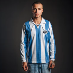 Camisa Grêmio Retrô 1917 Manga Longa Masculina Oficial