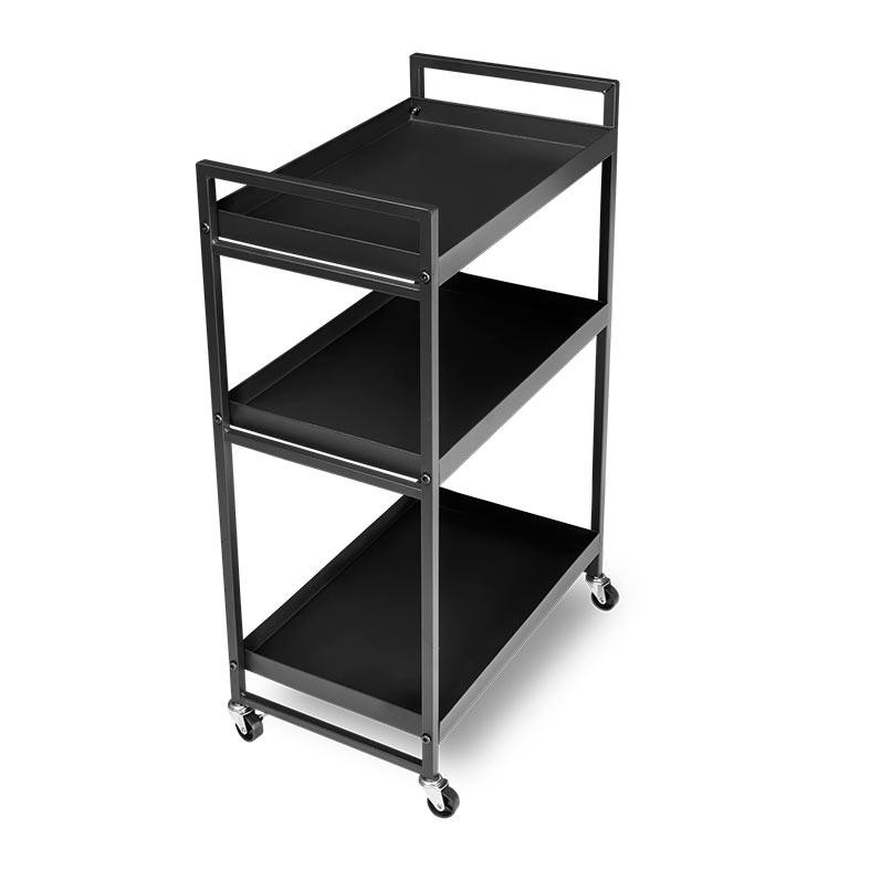 Carrinho Organizador Multiuso Zinnia Allure Slim ZO3, Preto, ZNC-ALLS-BL01 em Oferta na Shopee