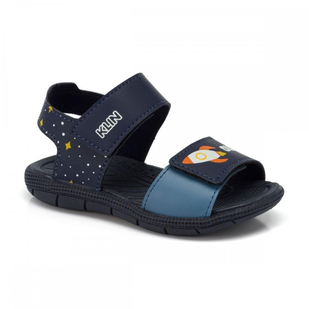 Sandalia Klin 711158 25 Papete Tic Tac Menino Infantil
