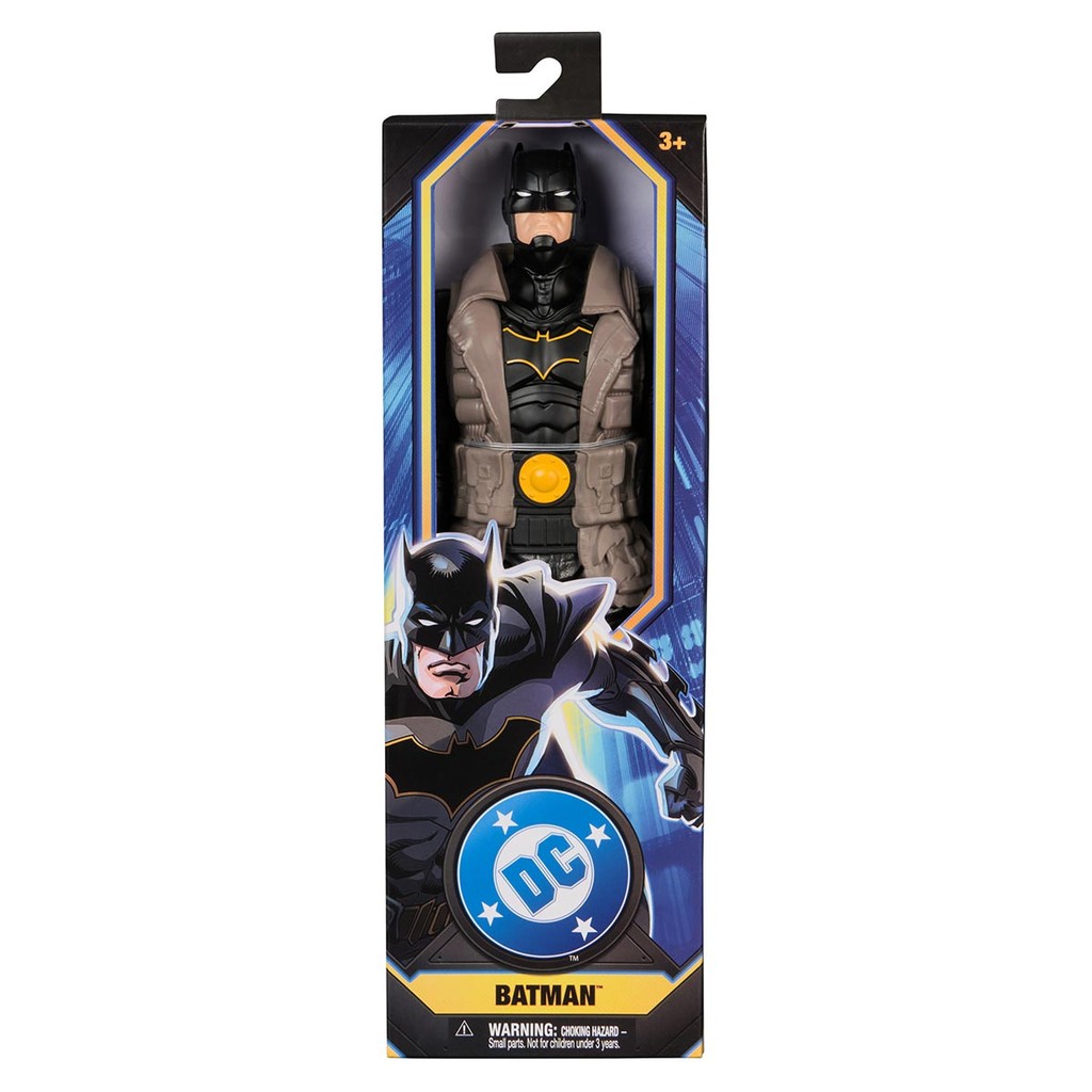 Boneco Batman com Colete Bege de 30cm - Batman em Oferta na Shopee