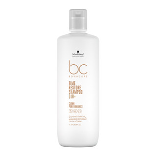 Bonacure Clean Performance Shampoo Time Restore 1000ml em Oferta na Shopee