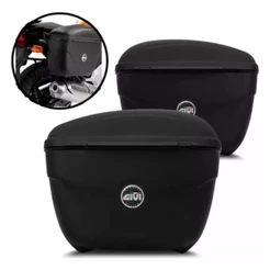 BAU PARA MOTO LATERAL MALA GIVI DE 21 Litros E21 E 21 E-21