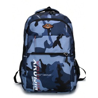 Mochila Reforçada Nylon Impermeável Viagem Esportiva