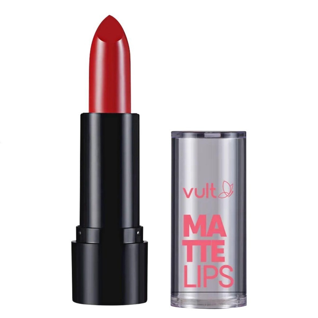 BATOM VULT MATTE LIPS VERMELHO CARMIN 3,8G