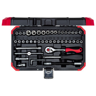 Kit Soquete Sextavado 1/4" de 4 a 14mm com 46 Peças Gedore Red R49003046 em Oferta na Shopee