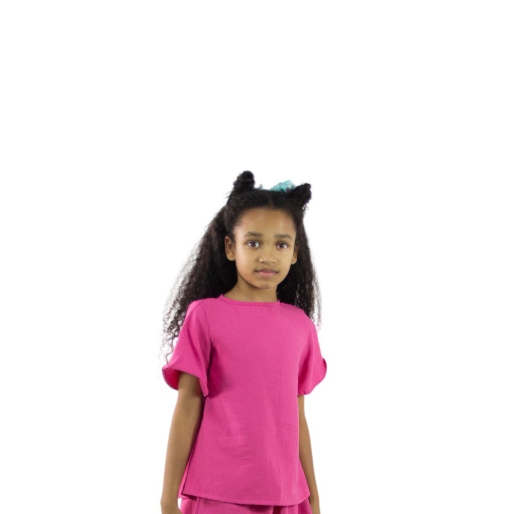 Blusa Estilo Bata sem estampa Lisa