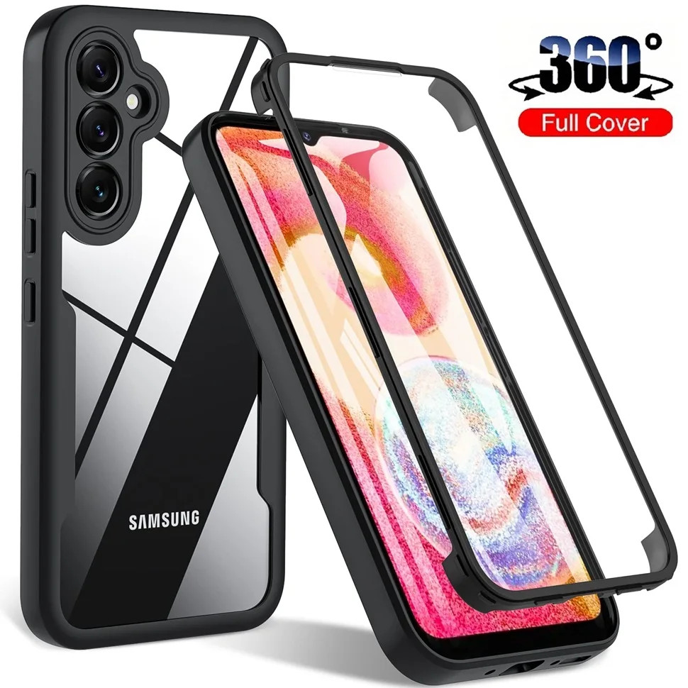 Capa 360 Para Samsung Galaxy A05S A05 A15 A25 A35 A55 A04S A04 A14 A24 A34 A54 A03S A03 Core A13 A23 A33capa