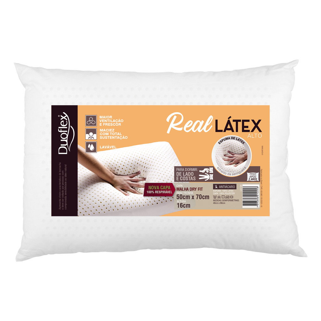 Travesseiro Duoflex Real Látex: Onde Comprar | BuscaProdutos