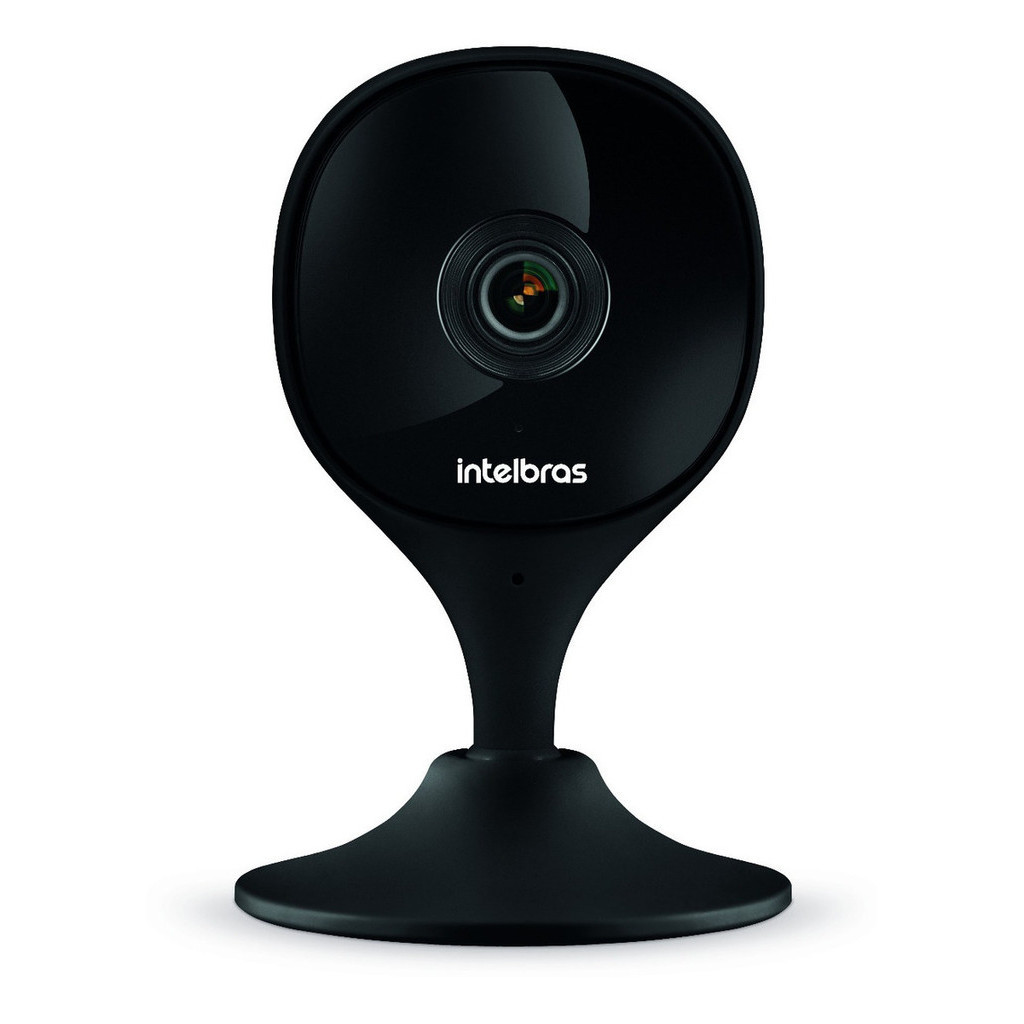 CAMERA DE VIDEO WI-FI FULL HD IMX C PRETA INTELBRAS VIA APP