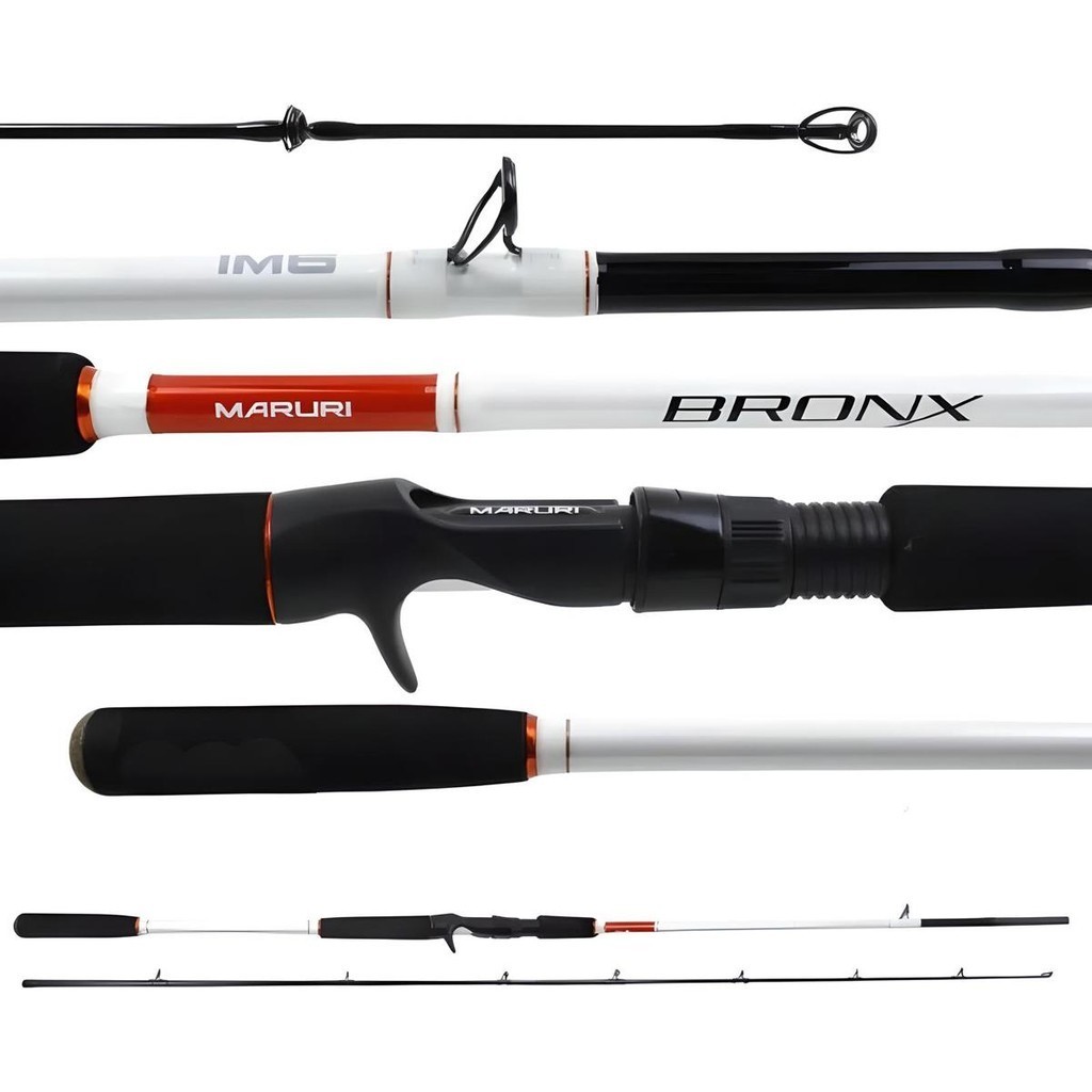 Vara Para Carretilha Bronx C802XH 2,40mts 30-60lbs 2 Partes - Maruri em Oferta na Shopee