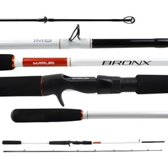 Vara Para Carretilha Bronx C802XH 2,40mts 30-60lbs 2 Partes - Maruri