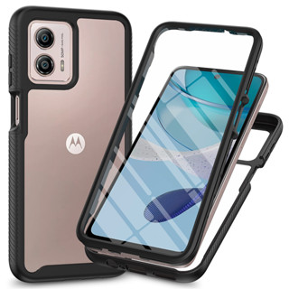 360 ° Capa De Proteção Total À Prova De Choque Para Motorola MOTO G54 G84 G13 G14 G53 G22 G32 Case PC TPU PET Filme Prot em Oferta na Shopee
