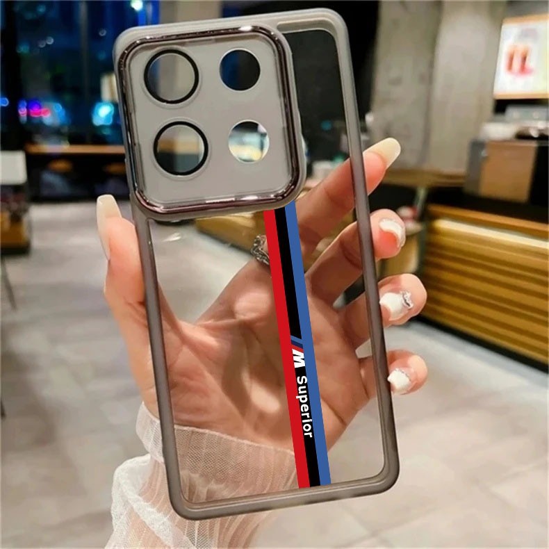 [Estoque Pronto] Para Infinix Note 40 pro 5g Capa Macia De Silicone À Prova De Poeira E Choque 30/Plus 4g/5g Padrão De P