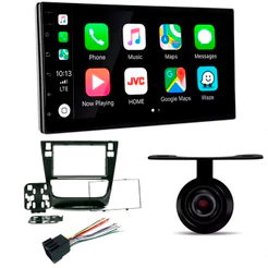 Kit Multimidia Gol Voyage Saveiro G6 + Câmera de ré Android 13 7" 2+32GB Carplay e Android Auto HT-7210CA