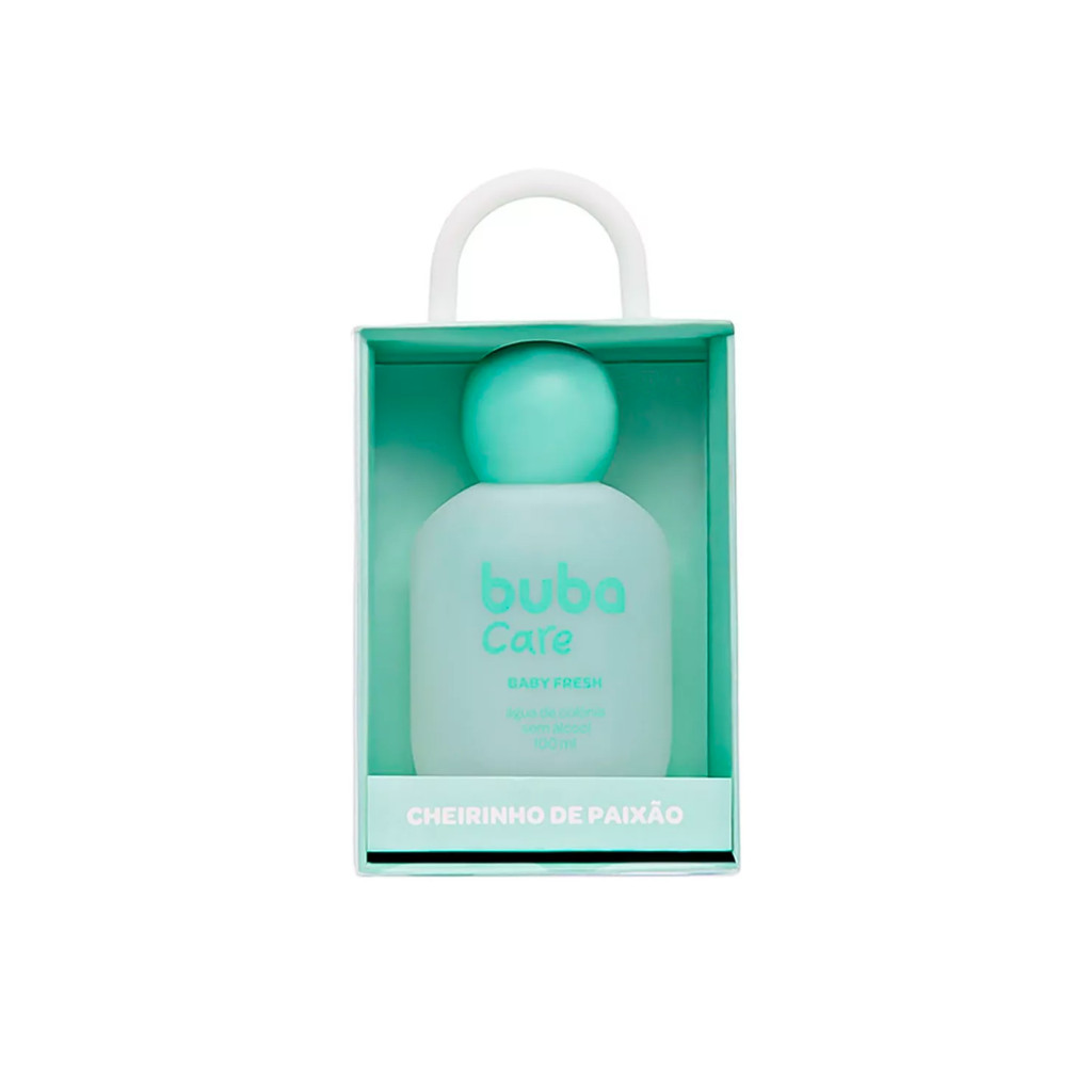 Colônia Baby Fresh 100ml Cheiro Suave Bebê Buba Care