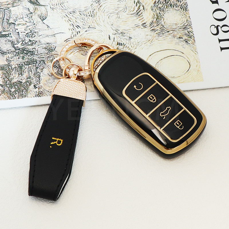 Capa Para Carro TPU Fashion Chery Tiggo 8 Pro 8plus Novo 5 Mais 7pro Acessórios Com Chave Shell Fob