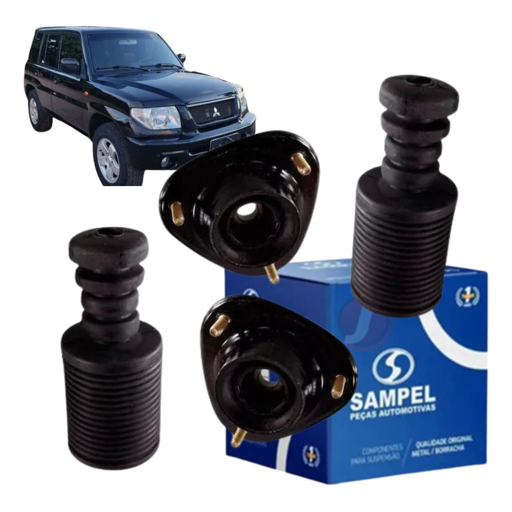 Kit Batente Coifa Coxim Amortecedor Dianteiro Pajero 2002 03 04 05 06 07 08 09 10 11 12 13 14 2015