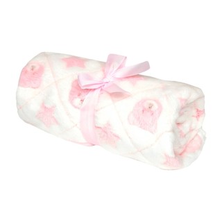 Mantinha Bebê Soninho Rosa 18070 - Buba em Oferta na Shopee