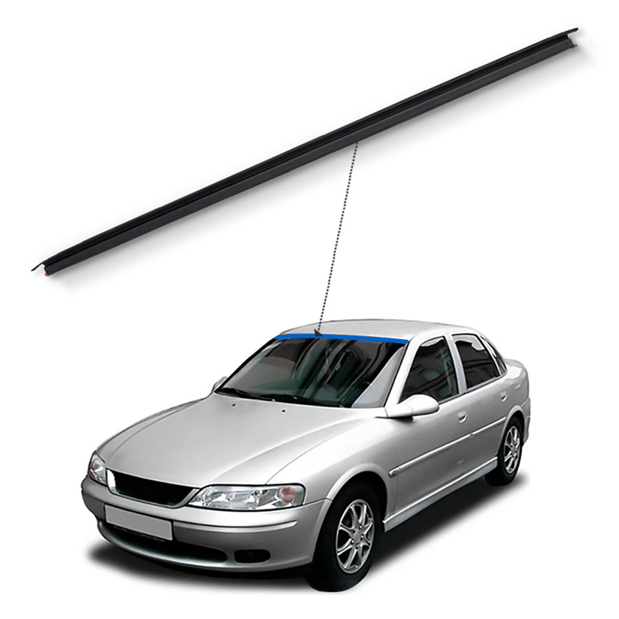 Borracha Arremate Superior Parabrisa Chevrolet Vectra 1997 a 2005 Borrachauto em Oferta na Shopee