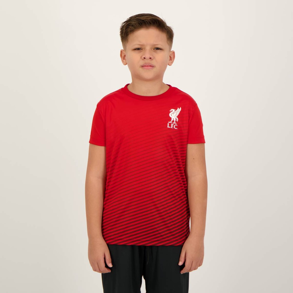 Camisa Liverpool Juvenil Vermelha em Oferta na Shopee