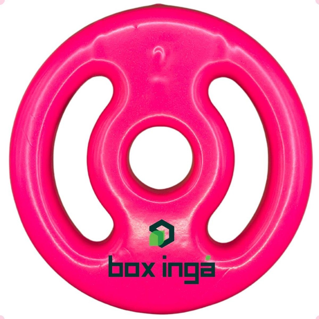Anilha Emborrachada 2Kg - Rosa