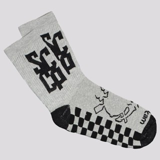 Meia Corinthias Esportiva SCCP Cinza em Oferta na Shopee
