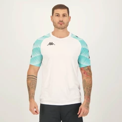 Camisa Kappa Raglany Branca