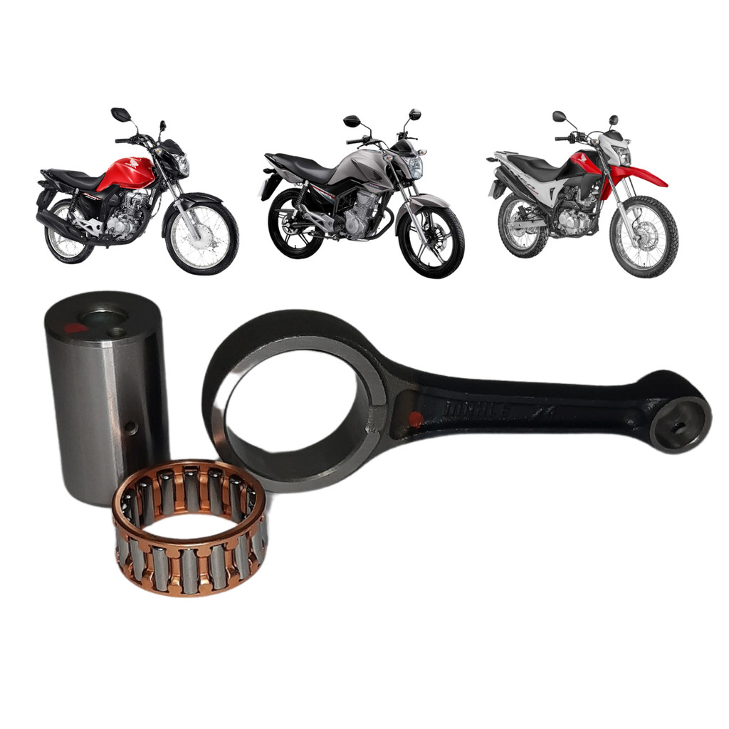 Kit Biela Mahle Metal Leve Honda XRE 190 0.2 L 2V Flex 2016 A 2022