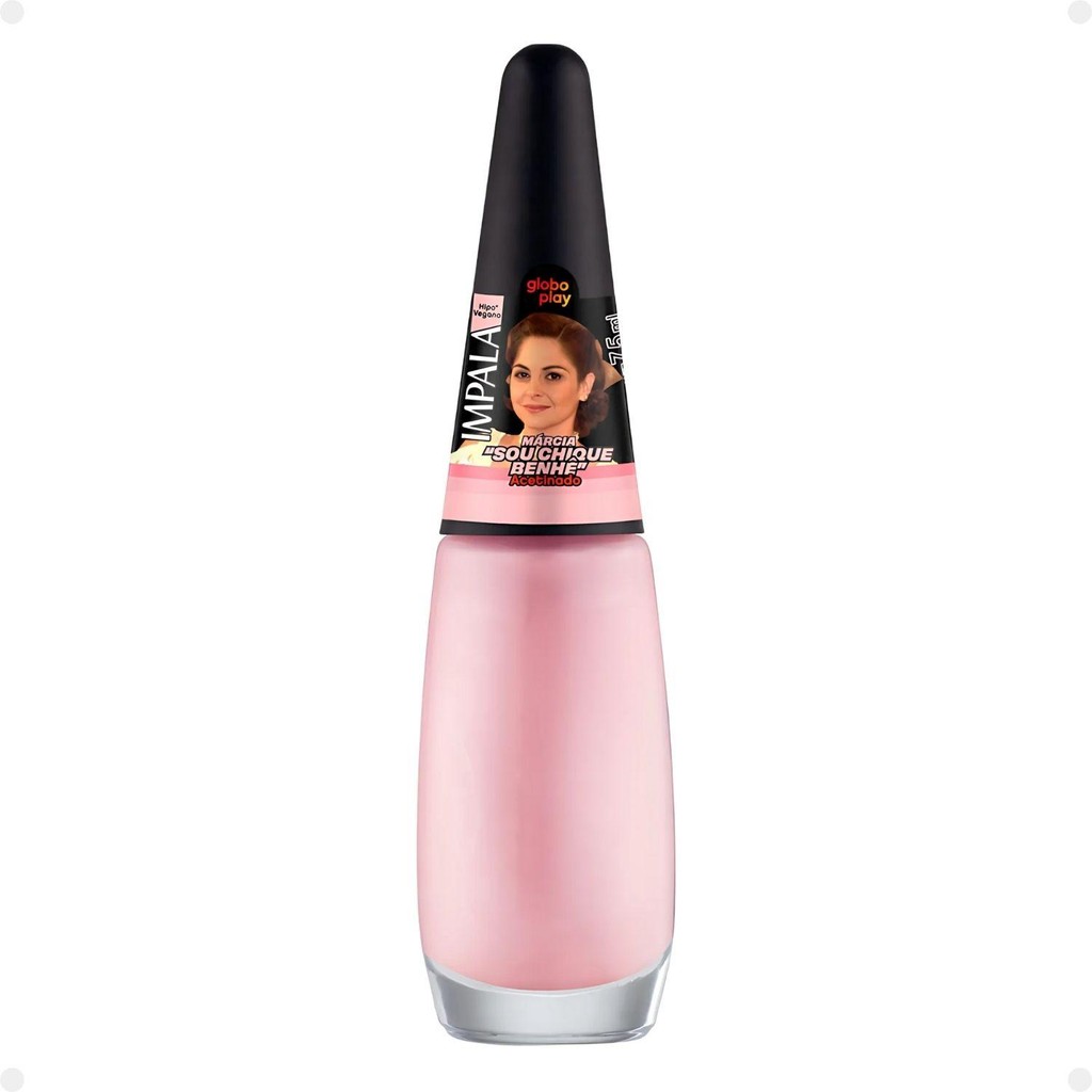 Esmalte Acetinado Impala Globoplay Marcia Sou Chique Benhê 7,5ml