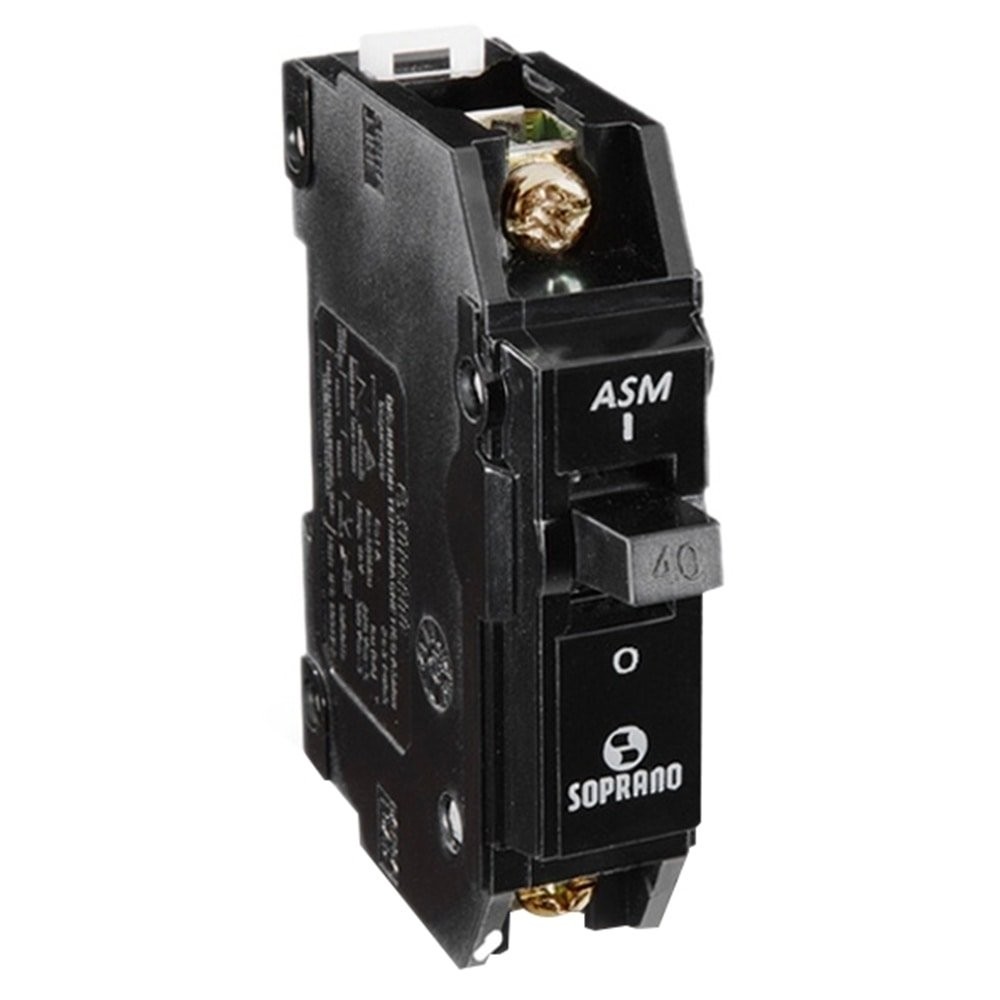 Disjuntor Soprano Nema 1P 40A ASM-B Preto em Oferta na Shopee