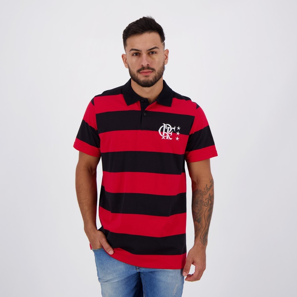 Polo Flamengo Control em Oferta na Shopee