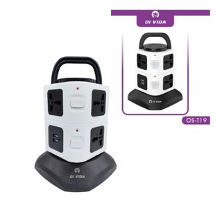 Torre De Tomada Multiplug Mesa de Computador Escritorio Tomadas Usb