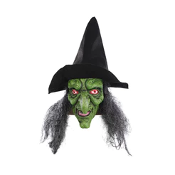 Máscara de Halloween - Bruxa Velha - 70cm - 1 unidade - Cromus - Rizzo
