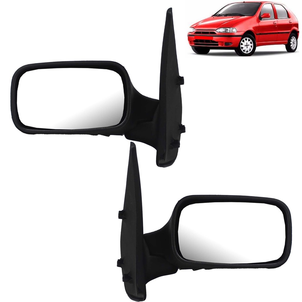 PAR Retrovisor Palio Siena Weekend 4 Portas 1996 a 2000 Sem Controle em Oferta na Shopee