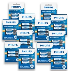 Pilha Alcalina AAA Philips Bateria 3A Palito 24 unidades