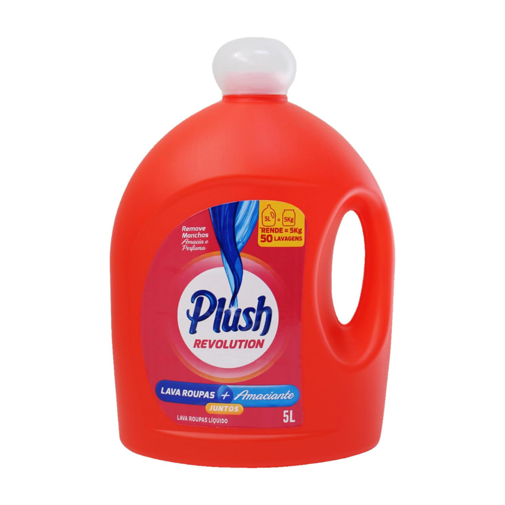Lava Roupas Amaciante Plush Revolution 5 lt - Home & Living