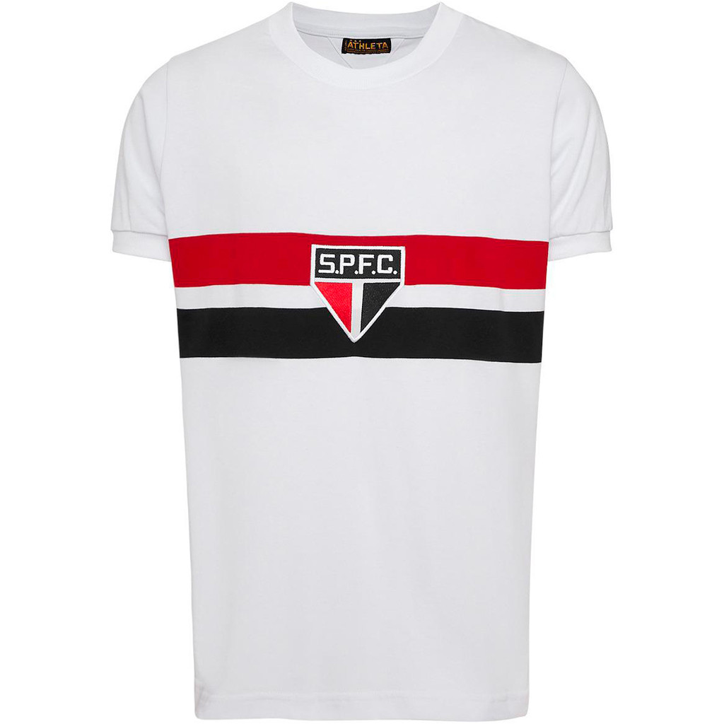 Camisa São Paulo Retrô 1970 Infantil Juvenil Unissex Oficial em Oferta na Shopee