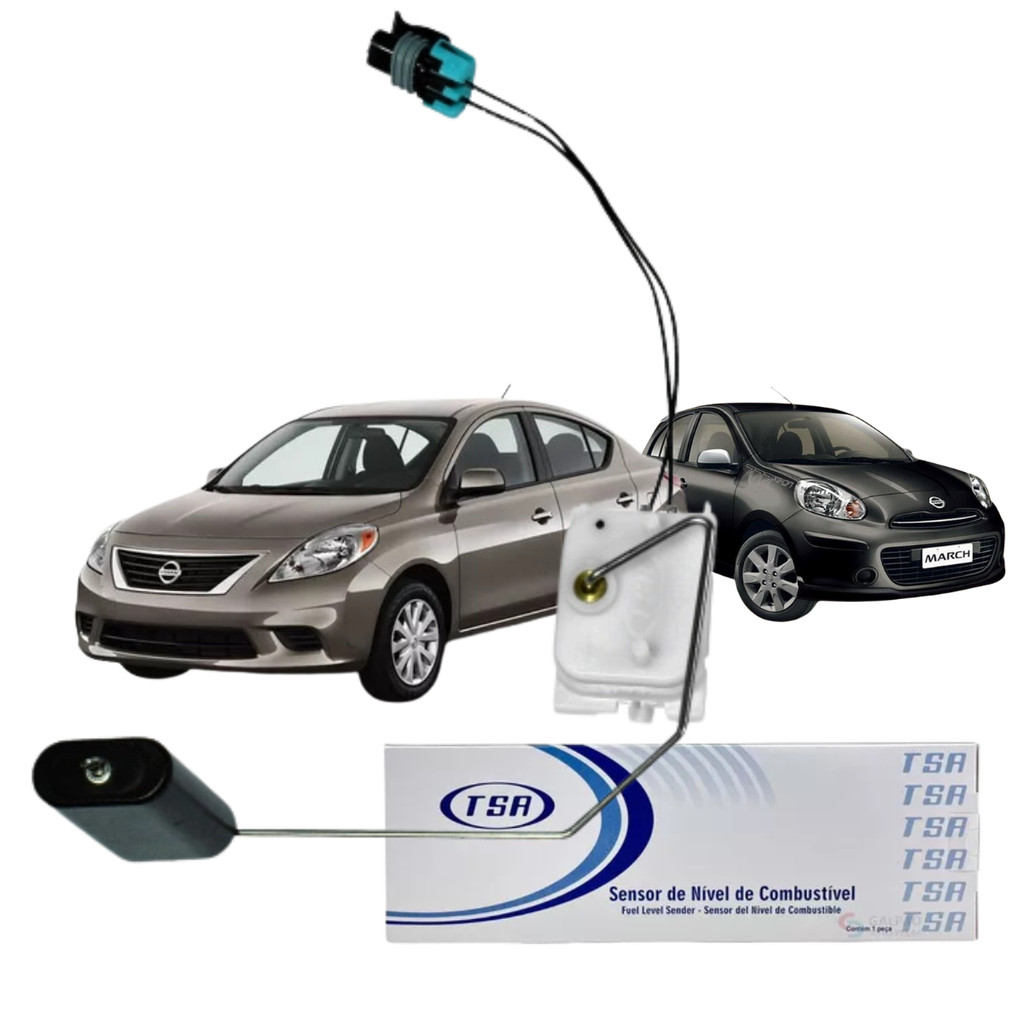 Sensor Nível Boia Combustível Nissan March versa 1.0 1.6 2011 2012 2013 2014 2015 2016 T-010212