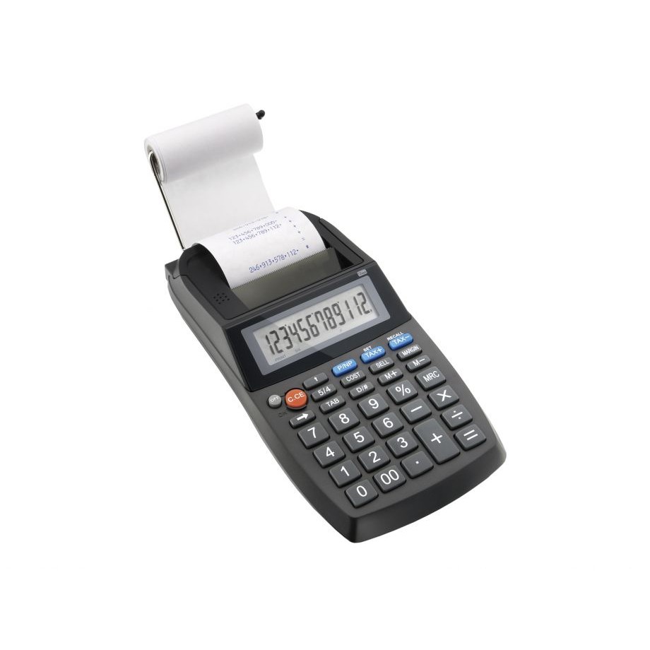 Calculadora Elgin Compacta Com Bobina 12 Dígitos Ma-5111 Cor:Preto